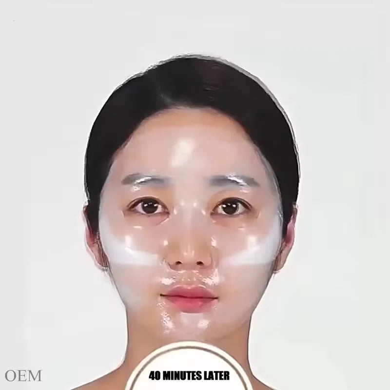 ZS Korean Glass Skin Collagen Mask Bio-Collagen Deep Hydrating Overnight Mask for Pore Minimizing Elasticity Improvement
