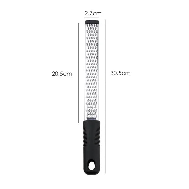 Stainless Steel Manual Grater for Cheese Lemon Vegetable Potato with Non Slip Handle Sharp Kitchen Tool - You Offer