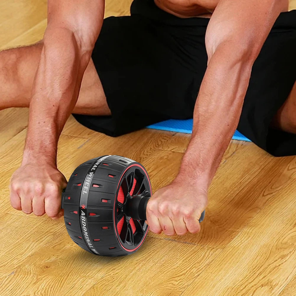 AB Slide ABS Exercise Big Abdominal Wheel Roller Home Non-Slip Training Equipment No Noise Gym Strength Workouts ABS Roller - You Offer