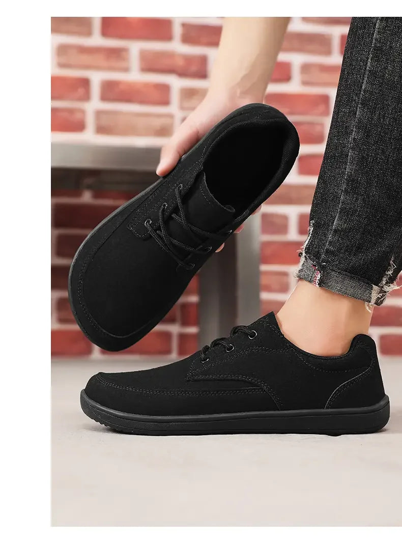 Men Suede Casual Wide Toe Shoes Beige Thick Soled Lace Up Walking Shoes Also Suitable for Designer Retro Style Denim Boot Sizes