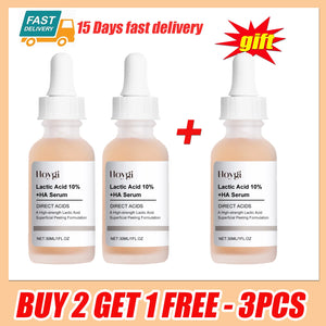 Lactic Acid Shrink Pores Serum Fast Large Pores Removal Firming Skin Essence Firming Smoothing Nourishing Repair Face Skin Care