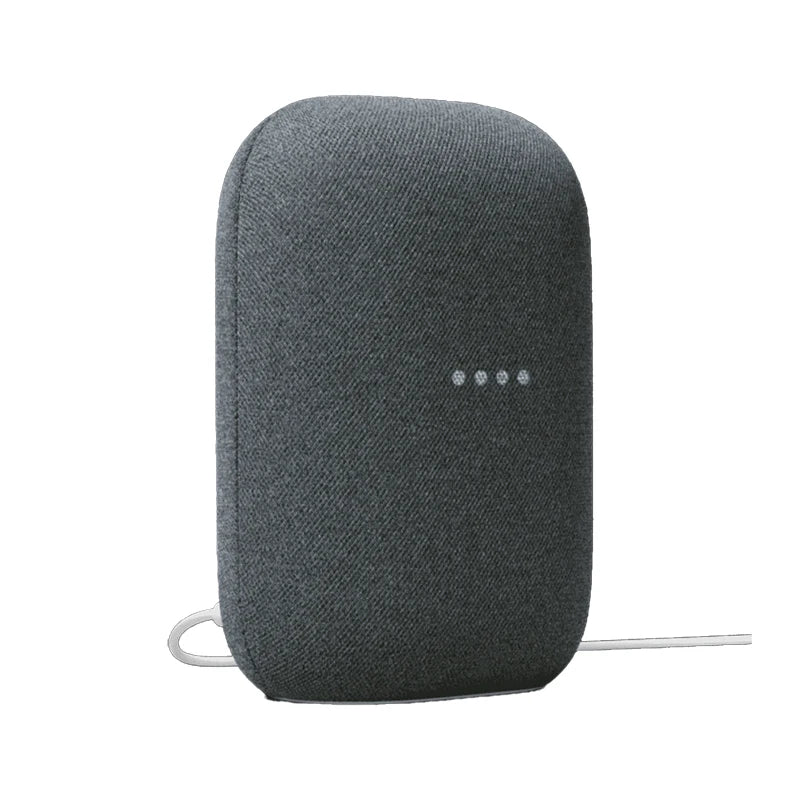 Google Nest Audio Smart Speaker– Wireless Bluetooth & Wi‑Fi Home Speaker Bundle with Powerful Stereo Sound