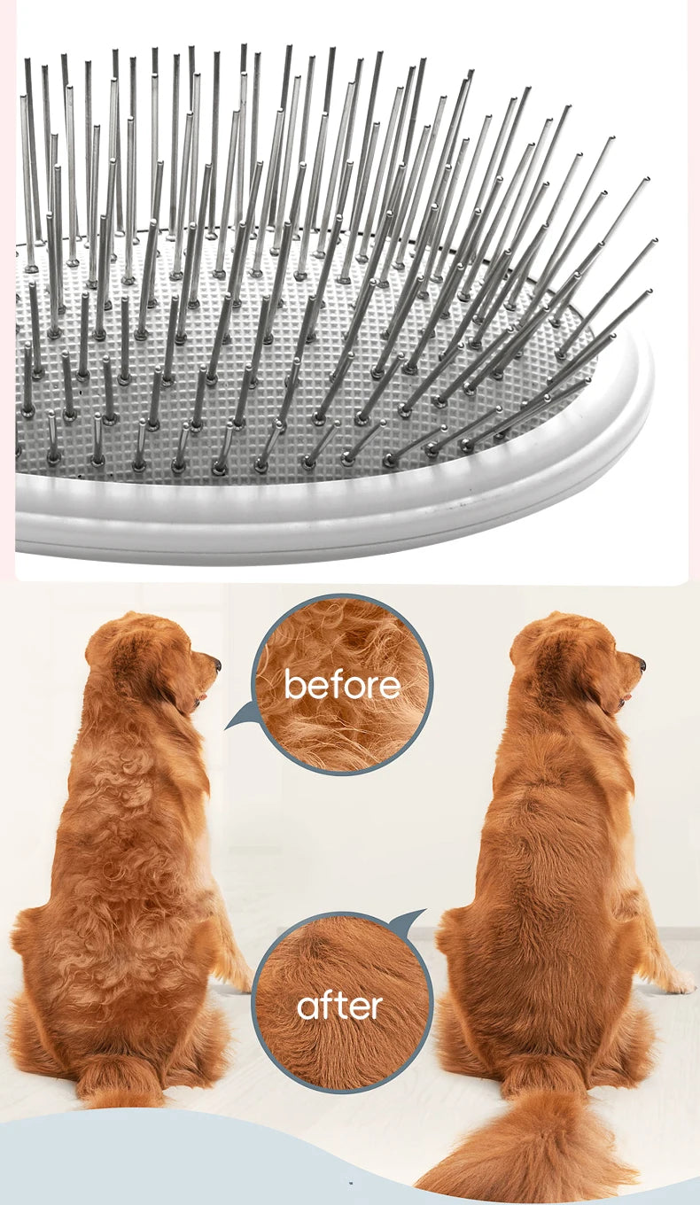 Fenice professional pet grooming comb long-haired cat and dog comb Shih Tzu Yorkshire terrier dog trimming fluffy needle comb