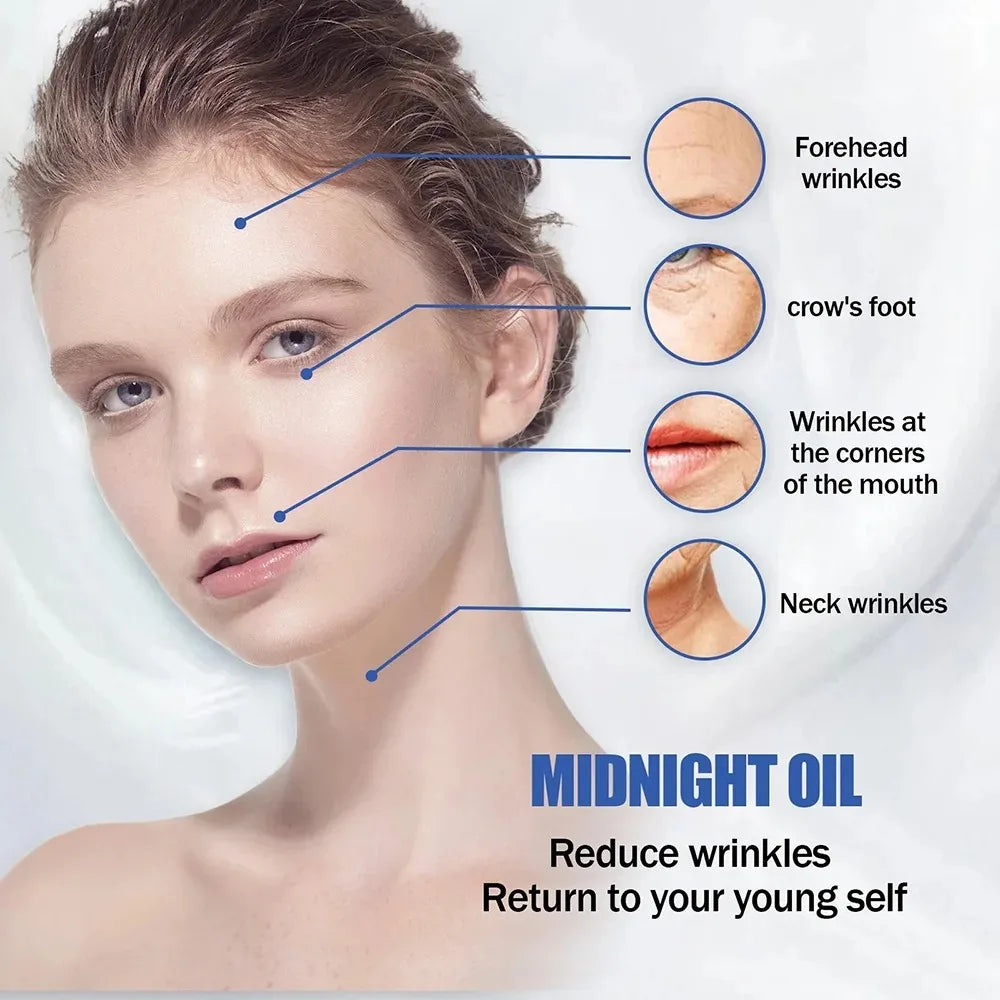 Anti- Wrinkle Face Skin care Serum Set Fade Fine Lines Facial Moisturizing brightning Anti Aging Firming Skin Care Essence oil