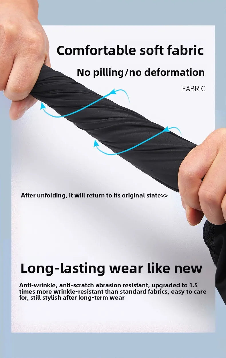 Top Quality New Brand Casual Fashion Long Pants Business Hight Stretch Straight Comfortable Korean Trousers Men Clothing