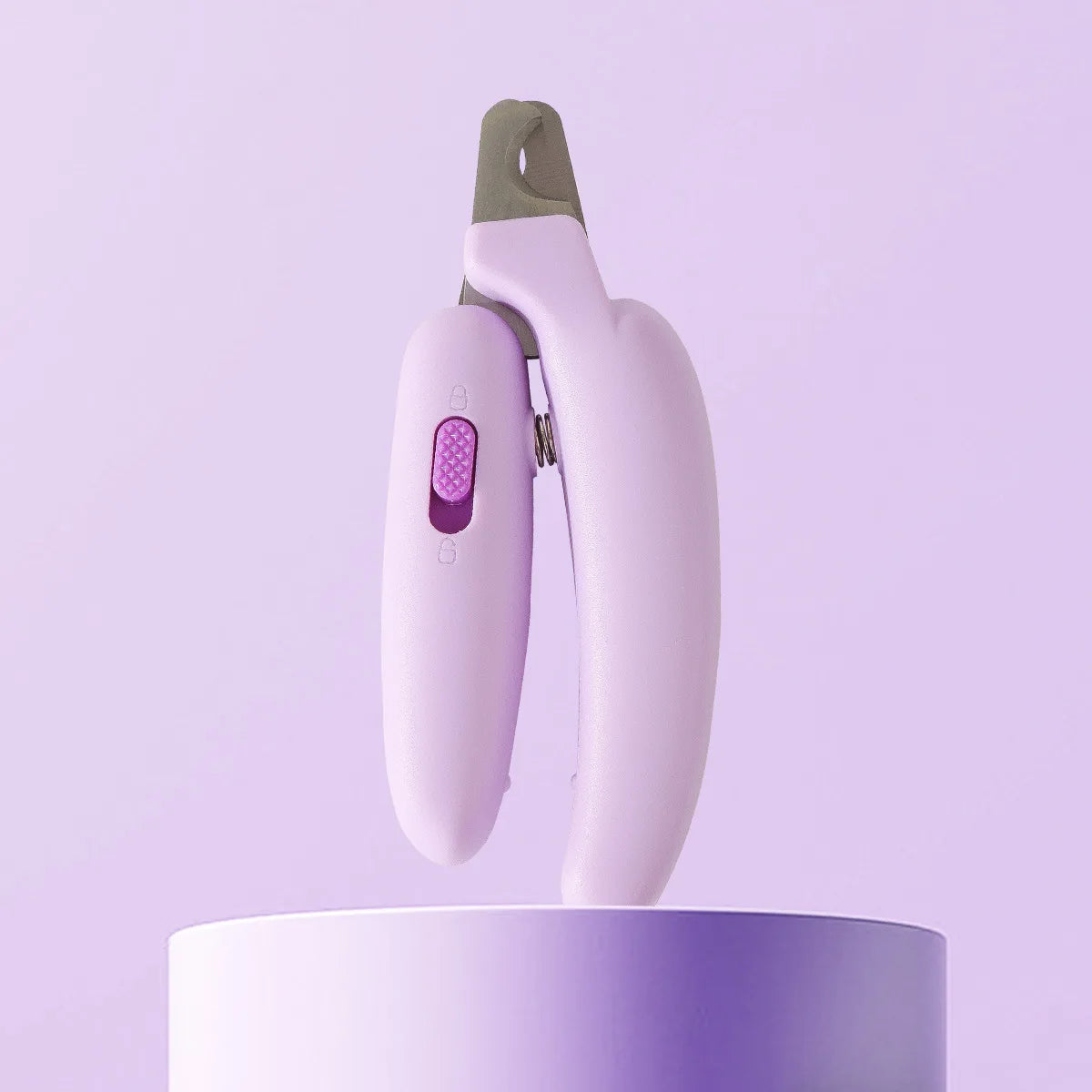 Banana Shape Pet Nail Clipper - Safe Nail Trimmer for Cats Dogs Rabbits Small Pets Prevent Bleeding Professional Grooming Tool