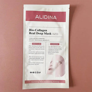 ZS Korean Glass Skin Collagen Mask Bio-Collagen Deep Hydrating Overnight Mask for Pore Minimizing Elasticity Improvement