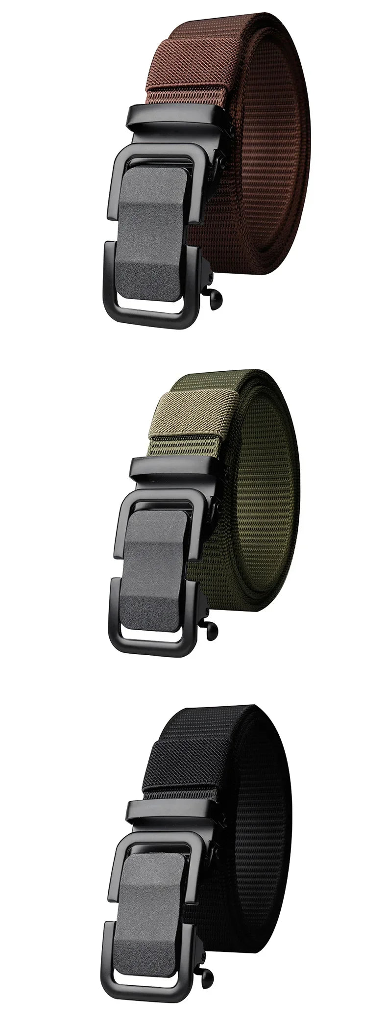 Xiaomi Toothless Automatic Buckle Nylon Belt Men Outdoor Waist Canvas Belts Leisure Breathable Canvas Belt Casual Tactical Belt