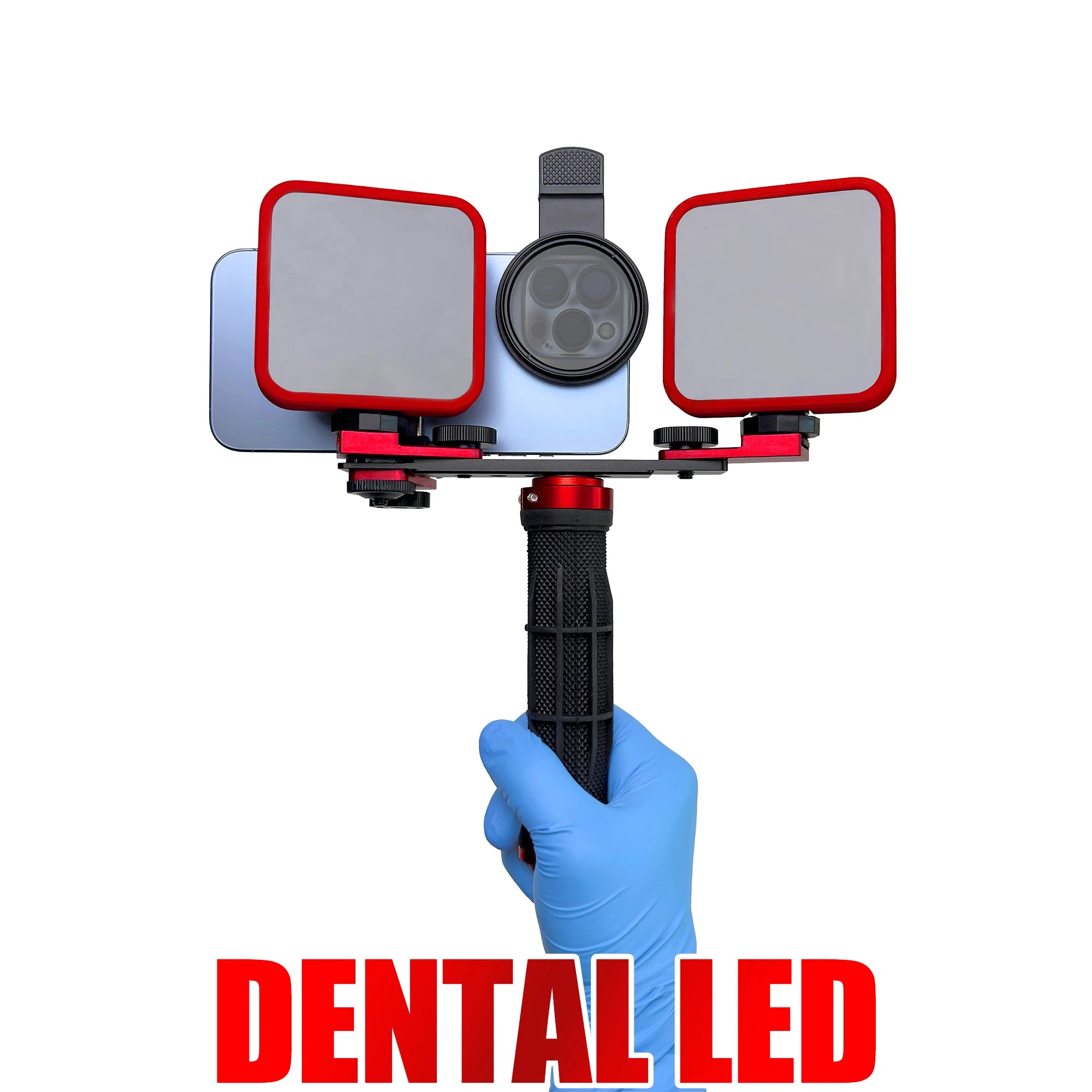 Dental Photo - MK 16 | Dental Photography Light For Cellphone. LED For Dentistry. Polarized And Macro Photos For Dentist