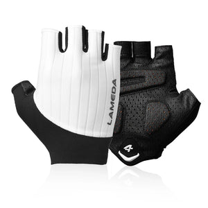 Lameda Bicycle Gloves Half Finger High Elasticity Men's Cycling Gloves Anti-slip Summer Gloves Shock-absorbing Bike Accessories