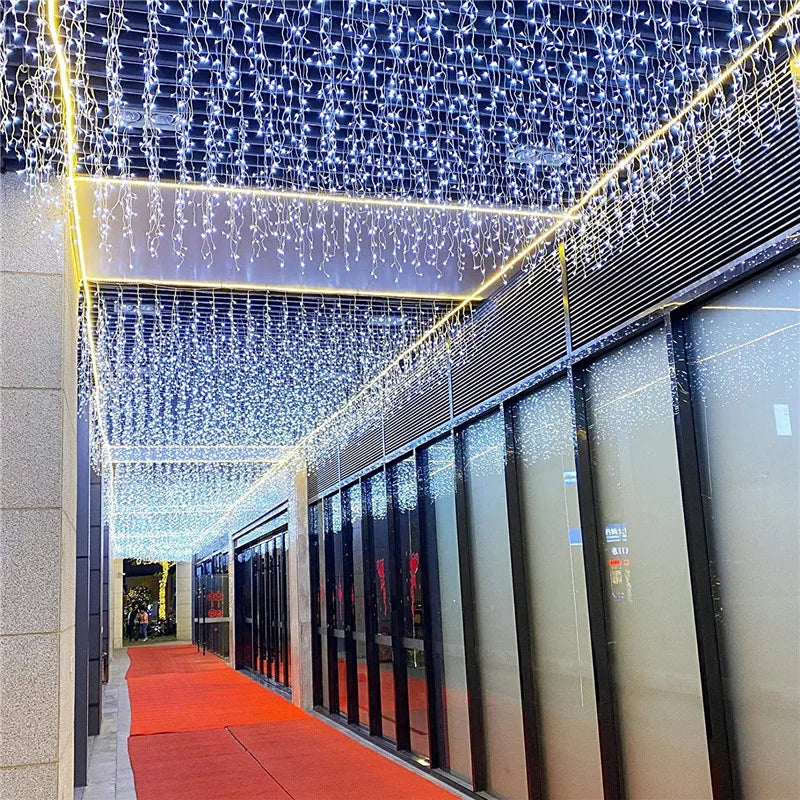 LED Garland String Lights 10m 30m 50m 100m Christmas Tree Wedding Decoration Waterproof Fairy Light Indoor Outdoor 220V EU Lamp