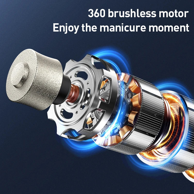 ROJECO Stainless Steel Pet Dog Nail Grinder Head For Cyclone Rechargeable Electric Cat Pet Nail Clipper