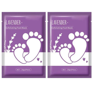 Exfoliating Foot Mask Lavender oil Moisturizing Remove Dead Skin Calluses Heel Crack Repair Foot Mask winter Foot Skin Care