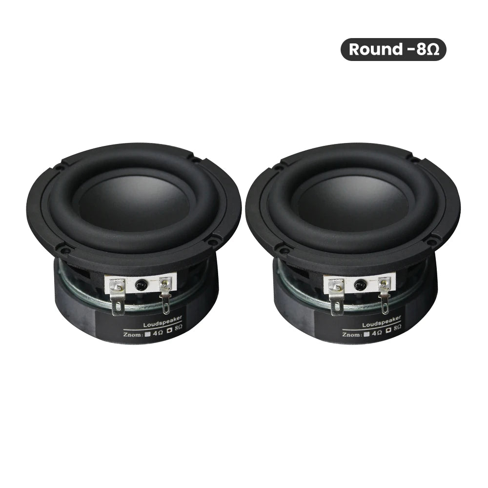 AIYIMA Audio 3 Inch Portable Subwoofer Speaker 60W Power 4 Ohm Big Voice Coil Steel Cannon DIY Sound Bass Loudspeaker Home