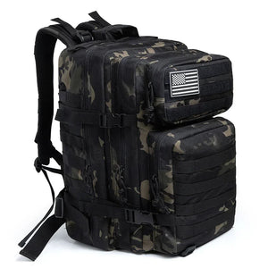 45L Tactical Backpack Large Capacity Outdoor Rucksack 3 Day Fitness Hiking Bag Hiking Camping Gear Backpacks - You Offer