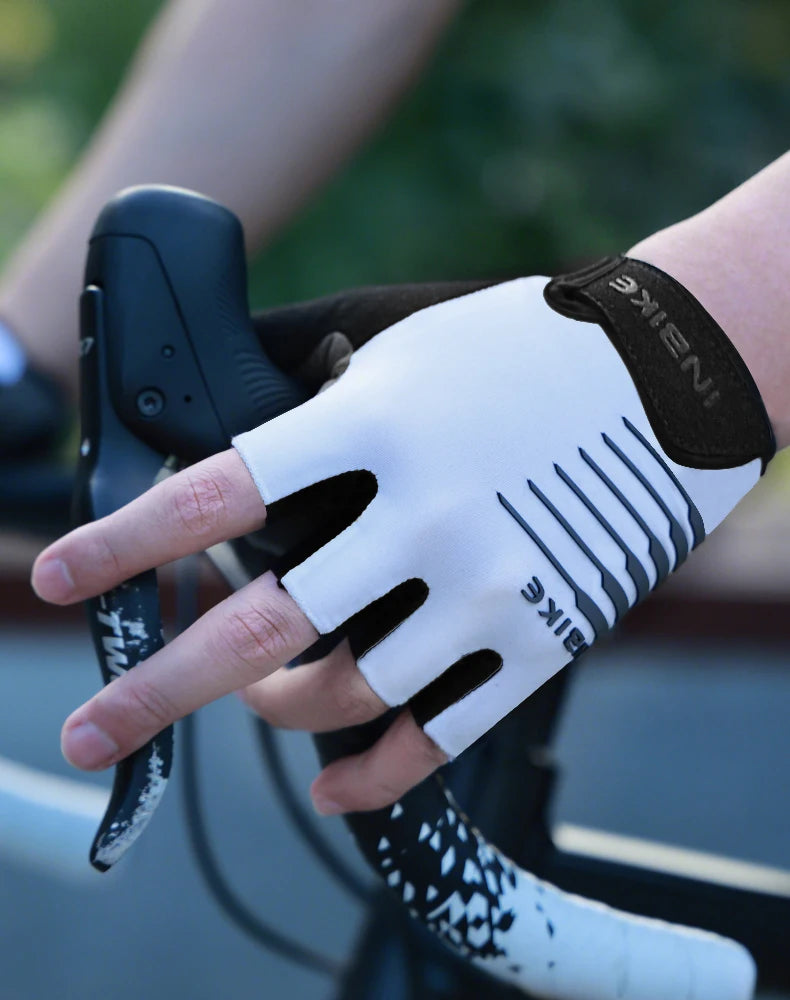 INBIKE Shockproof GEL Pad Cycling Gloves Half Finger Sport Gloves Men Women Summer Bicycle Gym Fitness Gloves MTB Gloves IF239