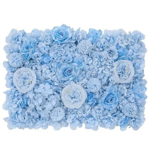Pink Silk Rose Flower Wall Panels Artificial Flower for Wedding Decoration Baby Show Party Home Bedroom Backdrop Decor - You Offer