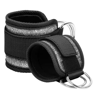 Fitness fluorescence Sports Straps Adjustable D-Ring Support Cuffs Ankle Pulley With Buckle Guard Leg Strength Safety Abductors - You Offer