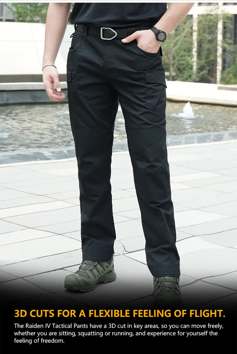 Men Tactical Pants Hiking Cargo Trousers Combat Pants Softair Climbing Pants Wear Resistant Outdoor Paintball Camping Clothes