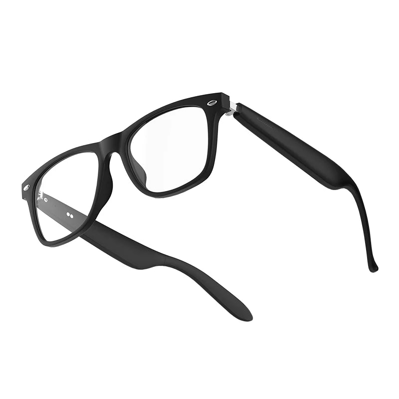 2025 New Smart Glasses AI Intelligent Translation 163 Online Language Wireless Bluetooth Call Music Glasses Real-time Translator