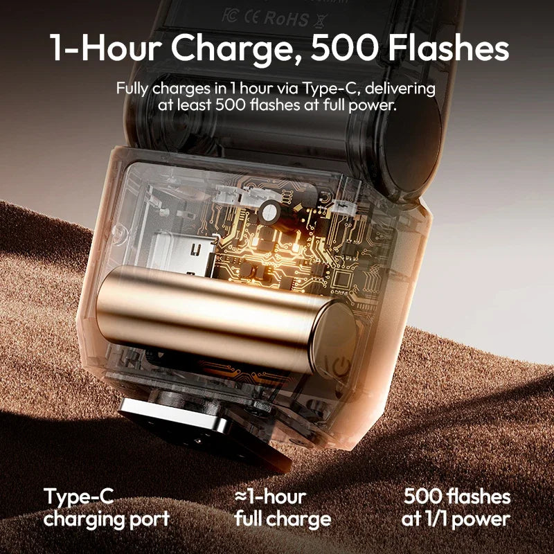 Original Ulanzi SL03 Firefly Mini Flip Flash Micro Single Camera Ricoh Compact Photography Constant Illumination Auxiliary Light