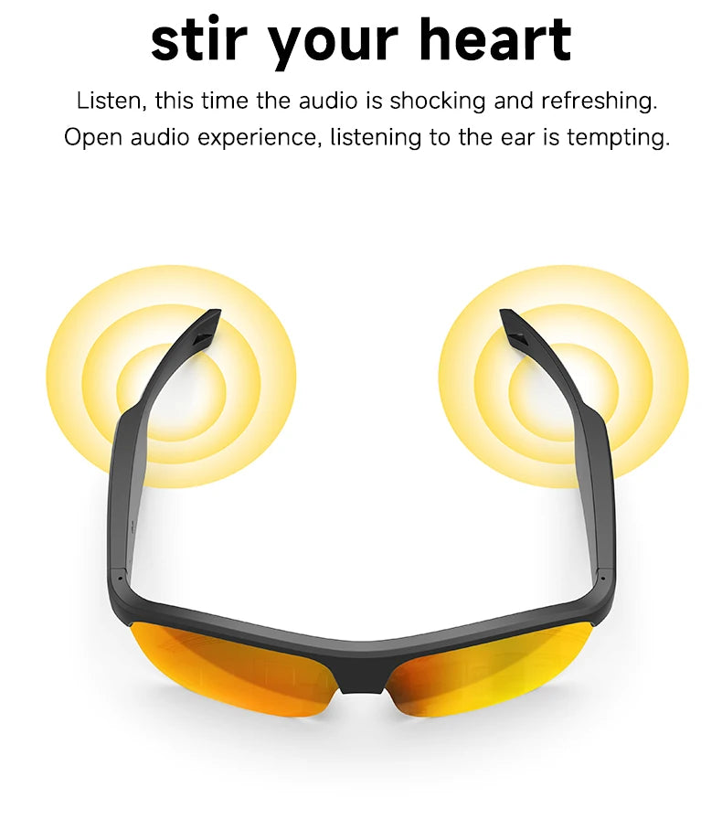 2025 New fashion smart glasses can be superimposed myopia glasses Bluetooth call music play Click to take photos for Android iOS