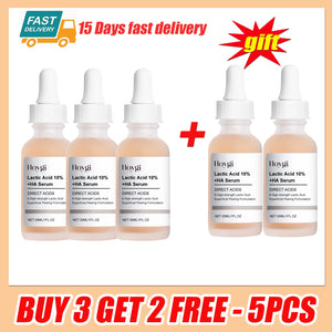 Lactic Acid Shrink Pores Serum Fast Large Pores Removal Firming Skin Essence Firming Smoothing Nourishing Repair Face Skin Care