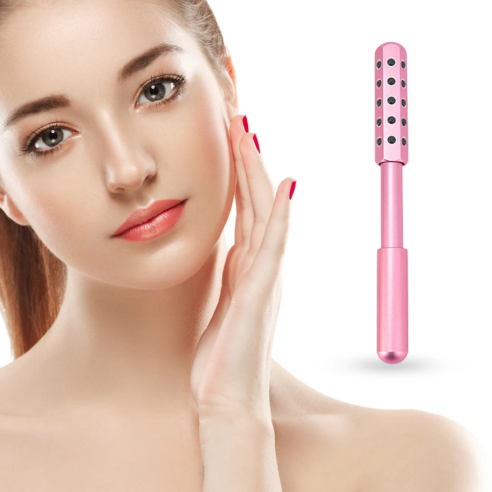 Germanium Stone Beauty Sculptor Roller Facial Massage Tool Radiance Roller for Up Lifting and Skin Care
