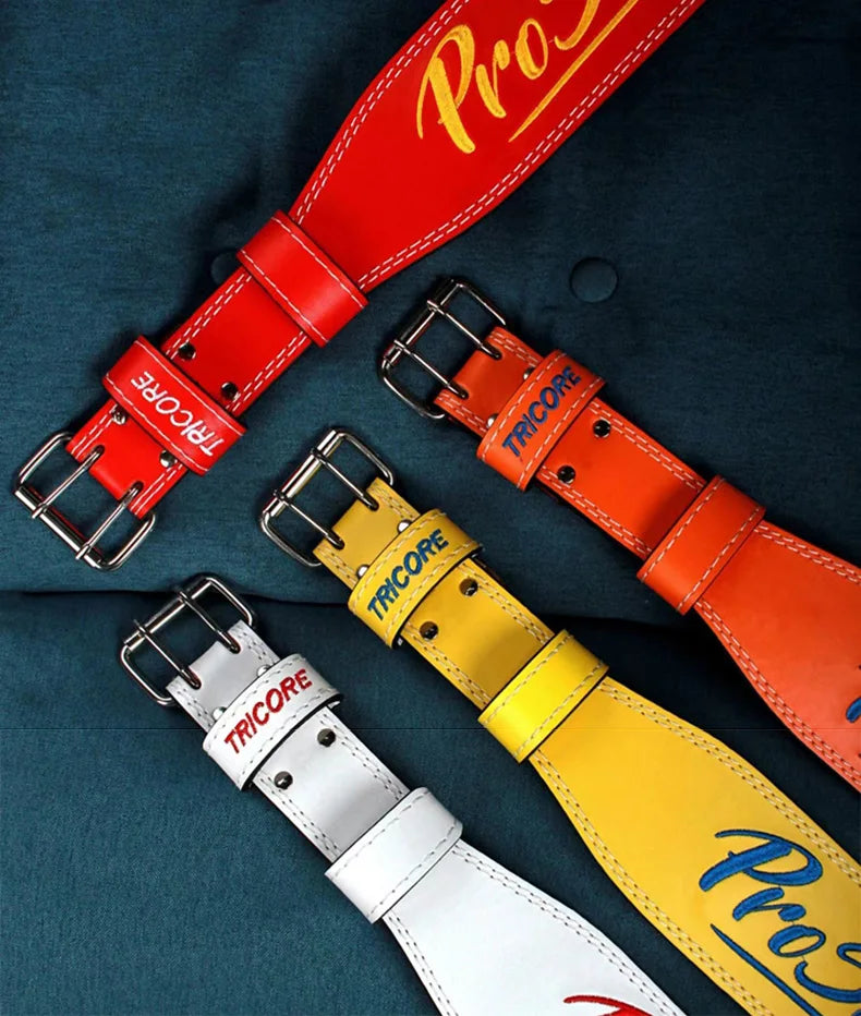 Weight Lifting Leather Belt Body Fitness Gym Back Support Power Lifting Belt Lumbar Protector For Squats Deadlift BodyBuilding