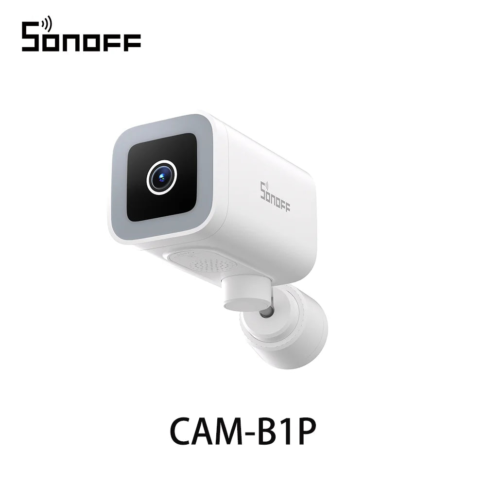 SONOFF CAM-B1P 2K HD Outdoor Smart Security Camera AI Human Detection IP65 Weatherproof Smart Tracking Full-Color Night Vision