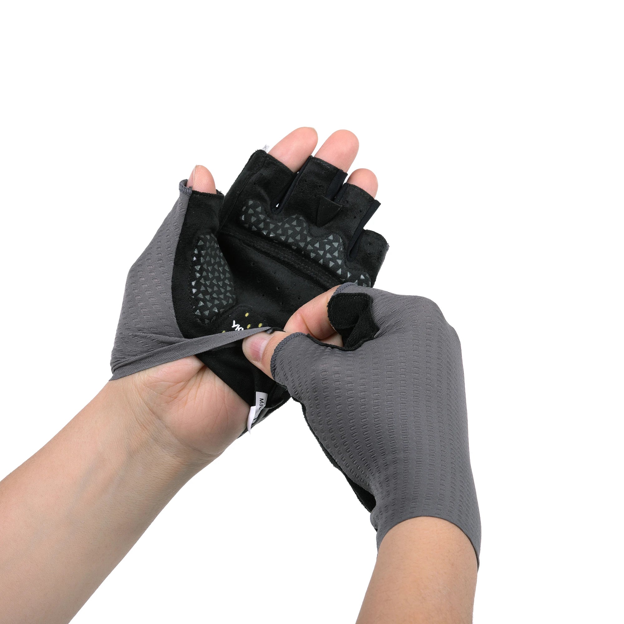 YKYWBIKE 2025 Cycling Sports Gloves PORON XRD Sponge Summer Road Bike Gloves Shock-Absorbing Bicycle MTB Half Finger Gloves