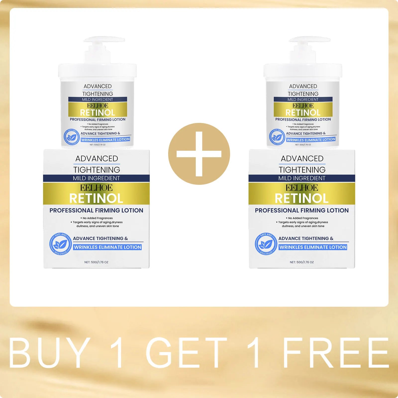 Retinol Cream for the Face Tightening Improve Skin Elasticity Fine Lines Removal Nicotinamide Brightening Skin Firming Cream 50g