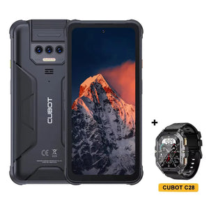 Cubot KingKong 8 Smartphone (6+6GB) RAM+256GB ROM 10600mAh Battery Dual LED Torch 48MP Rear Camera NFC Fingerprint Mobile Phone