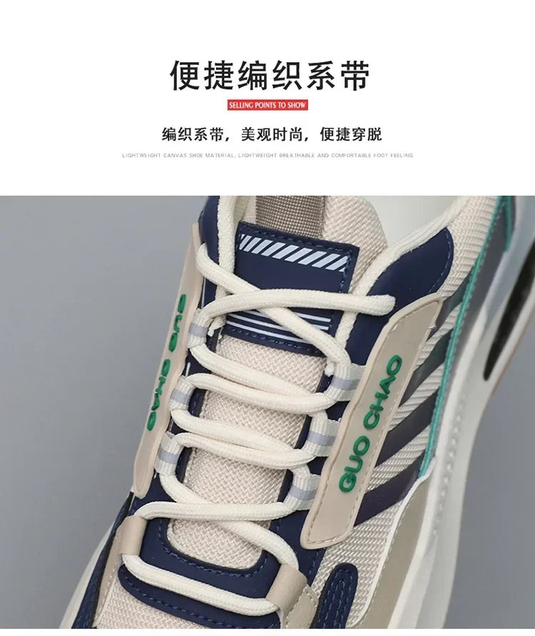 New Casual Sports Dad Shoes Men's Platform Mesh Men's Shoes Fashion Trendy Men Fashion Sneakers Shoes for Men Sneakers Men