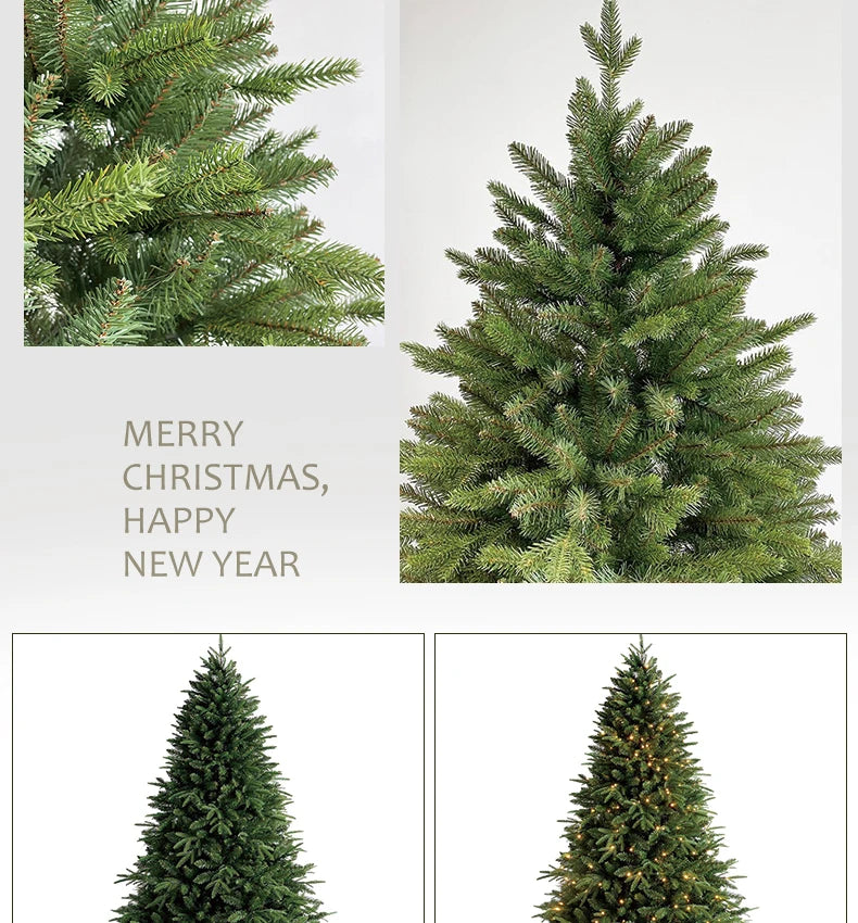 High-end PE mixed Christmas tree for decoration, 1.2 meters tall and 1.8 meters tall Christmas tree, with encryption.
