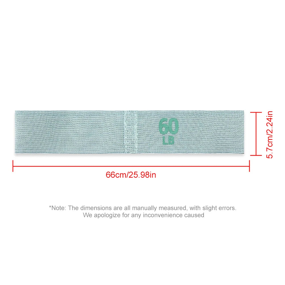 5-1pcs Elastic Workout Bands Anti-Slip Stretch Fitness Strips Portable Glute Thigh Elastic Bands Home Rubber Bands Gym Accessory - You Offer