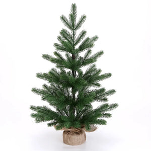 SRETNO Mini Christmas Trees Desktop Ornament Red Fruit Pine Pagoda Artificial Plants Christmas Decorations Arbolitos De Navidad