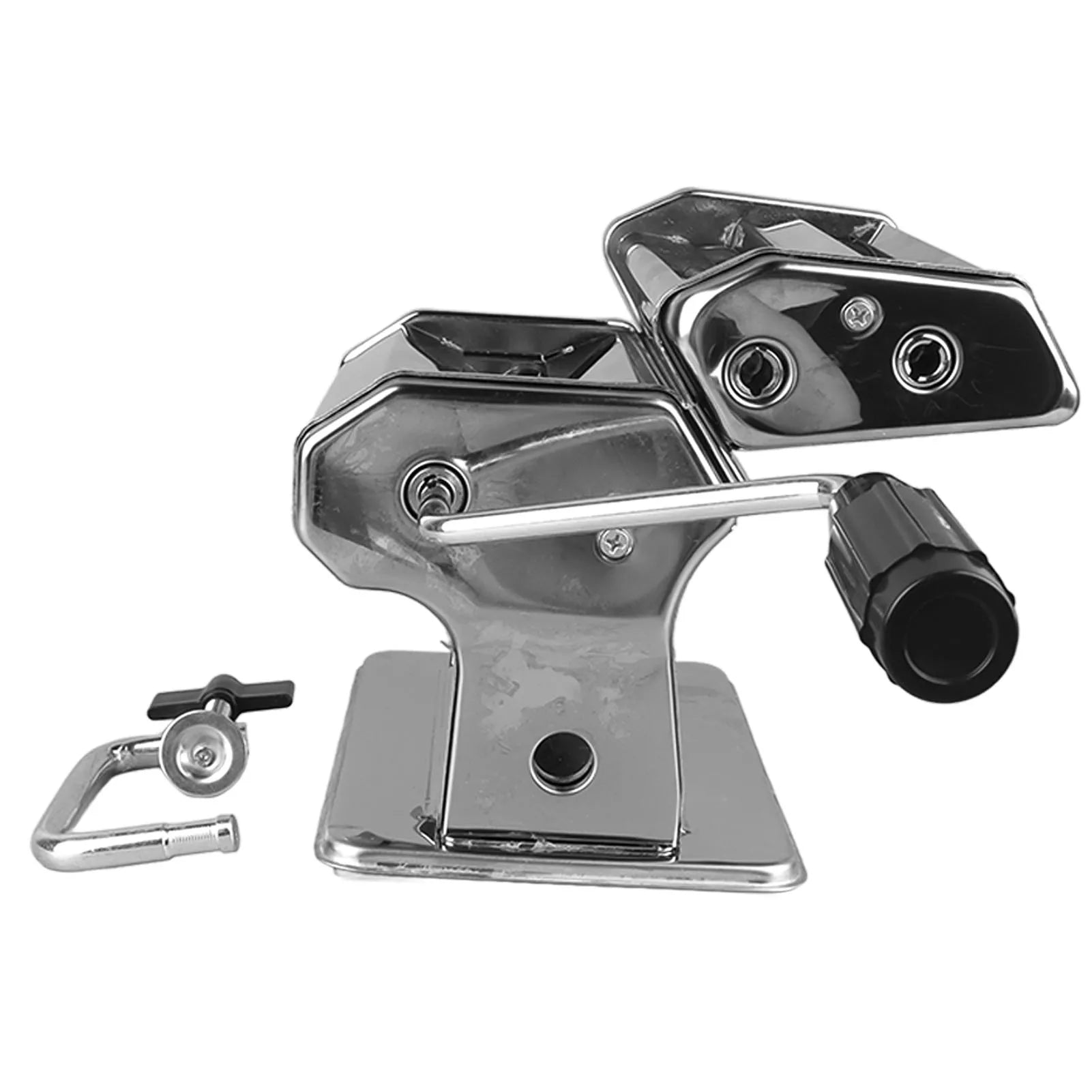 Hand Crank Noodle Machine Stainless Steel Dough Roller Pasta Maker 7 Thickness Settings 0.5β2.5mm Kitchen Accessories