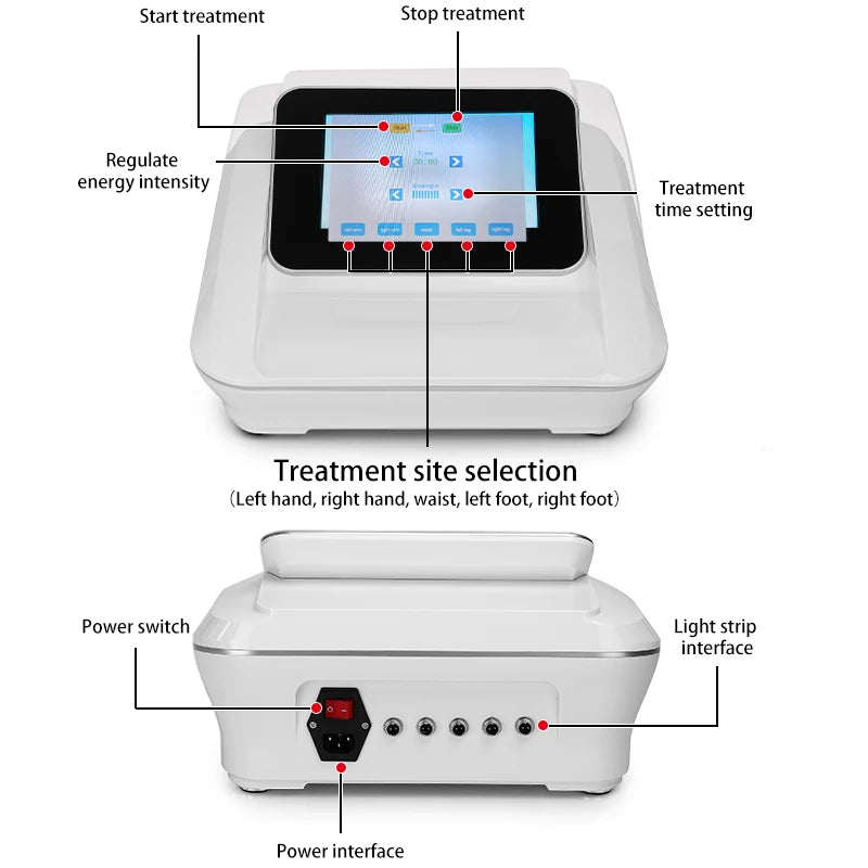NEW 5D Lipolaser Machine lose Weight Pain Therapy Liposuction Slimming Fat Removal Laser Cellulite Reduction Salon Use Red Light