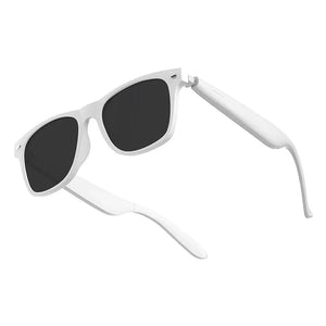 2025 AI Translation Smart Glasses  Bluetooth Call Headphones UV Protective Lenses Connected Bezel Outdoor Sports Sunglasses