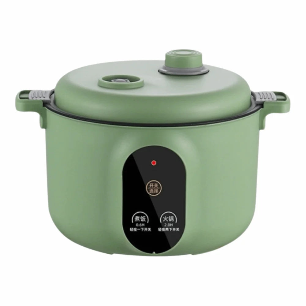 Easy 20cm Micro Pressure Cooker Non Stick Quick Heating Rice Cooker Anti-overflow 2 L Pressure Cooking Pot Student Dormitory - You Offer