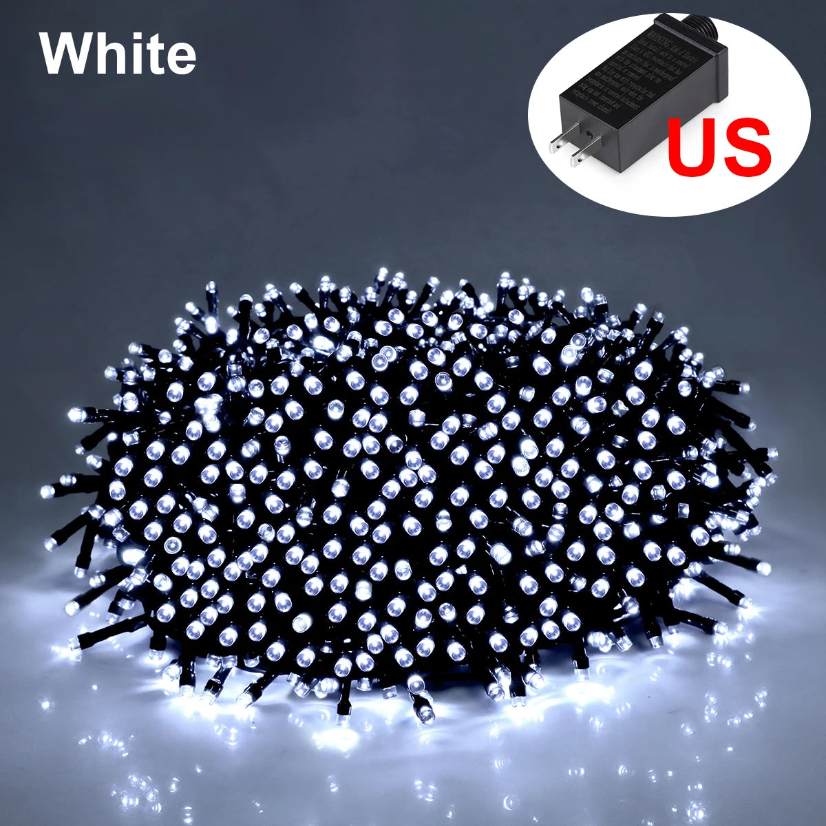 110V 220V LED Christmas Lights Fairy Garland String Light 10M- 100M EU / US Plug For Outdoor Garden Holiday New Year Party Decor