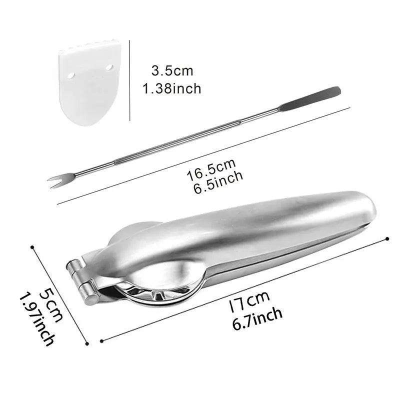 Heavy-Duty Chestnut Cracker Portable Nut Opener Cutte Stainless Steel Chestnut Clip with Non-Slip Handle Chestnut Opener Tools