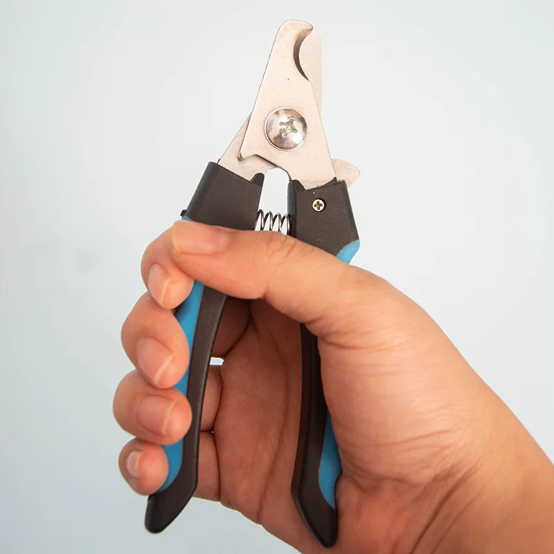 Pet Nail Clippers for Large Dog Nail Trimmer Stainless Steel Scissor Multifunctional Nail Cutter Cat Claw Care Grooming Supplies