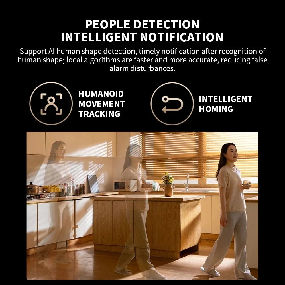 New Xiaomi Smart Camera C700 8MP 4K Ultra HD Low Light Full-color Baby Cry Detection 2-Way Voice Call Surveillance China Version