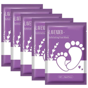 Exfoliating Foot Mask Lavender oil Moisturizing Remove Dead Skin Calluses Heel Crack Repair Foot Mask winter Foot Skin Care