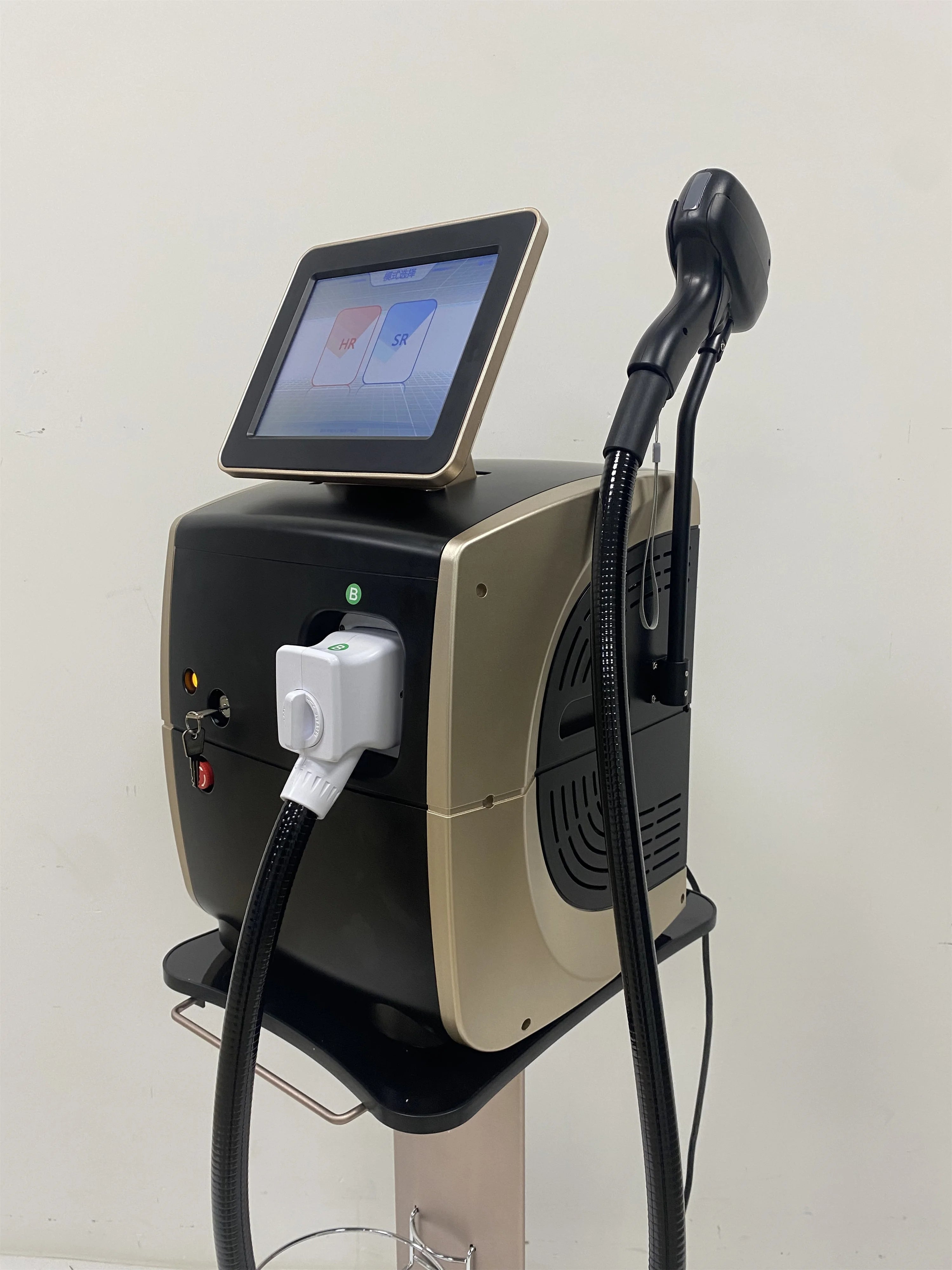2025 Best Depilator New Ice Platinum Cooling System Skin Care 808nm Diode Laser Hair Removal Machine 3-Wavelength