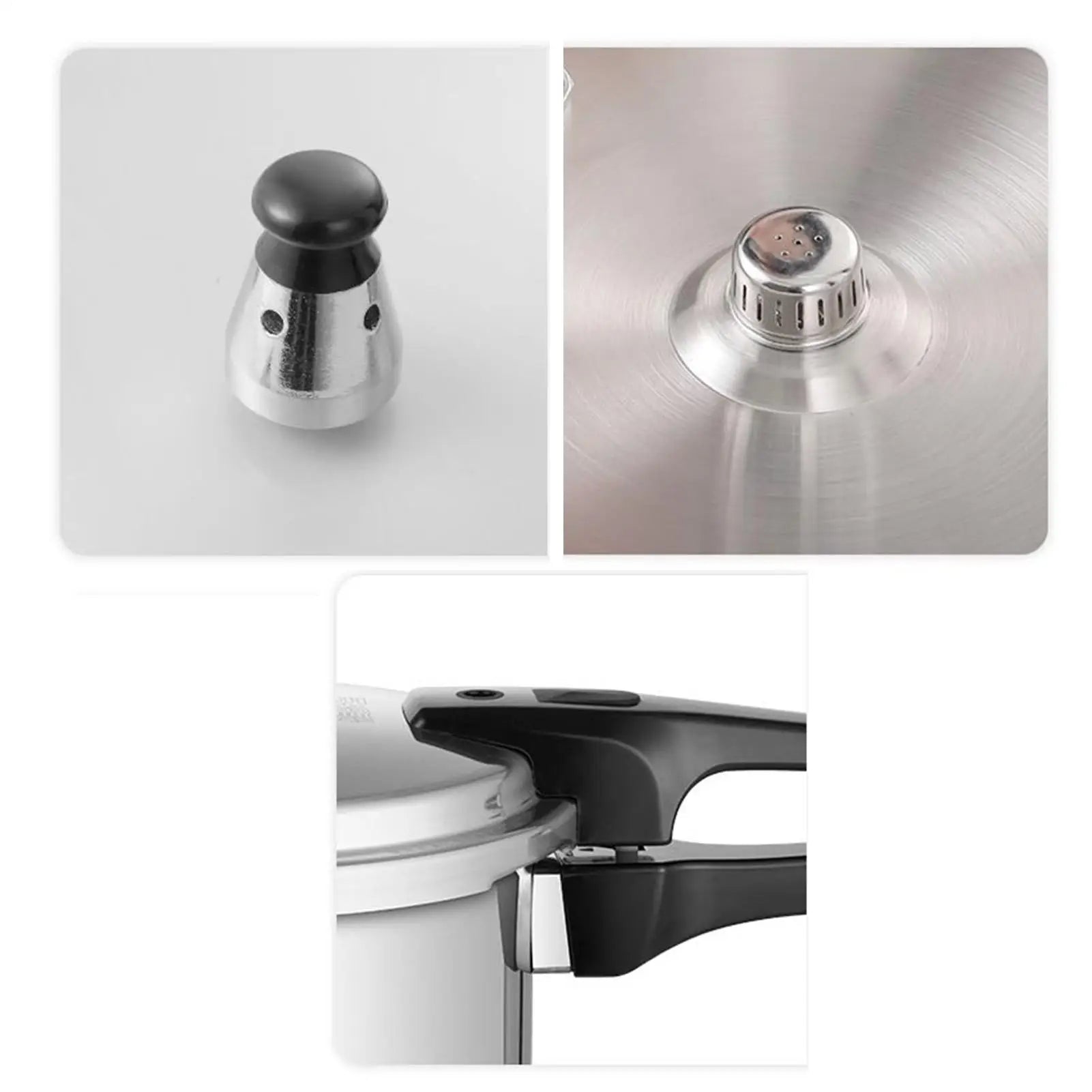Pressure Cooker Pot 5L Grain Cooker With Steamer Insert Cooking Pot Aluminum Alloy Cookware For Poultry Meat Vegetable Seafood - You Offer