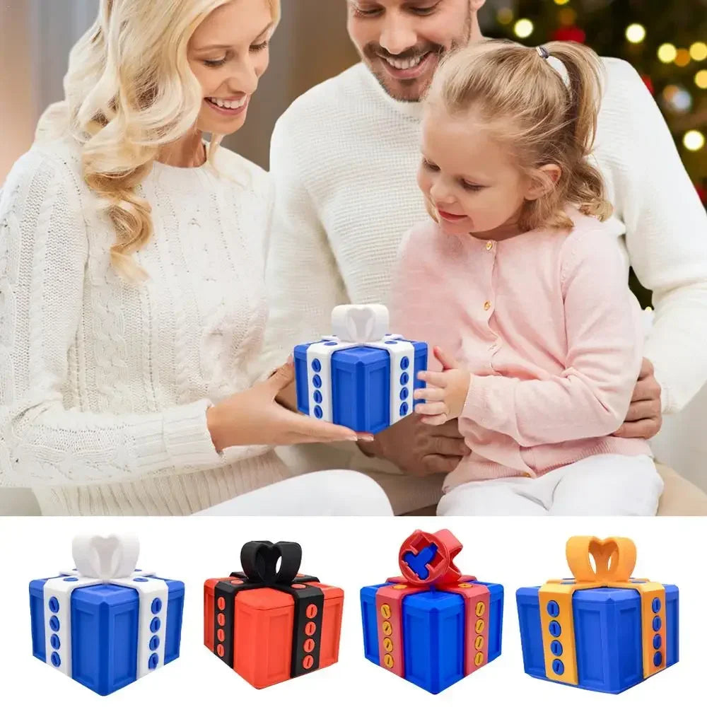 Annoying Gift Box with Screws Large Annoying Gift Boxes Prank Screw Box 3D Printed Figurines & Miniatures Card Container Gift