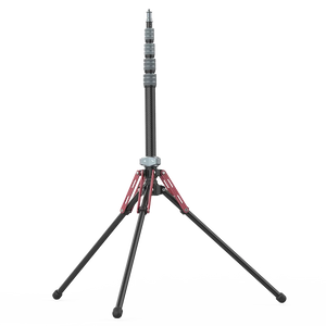 Ulanzi MT-49 1.9M Carbon Fiber Lighting Stand Portable Tripod Photography Light Stand for LED Light Flash Softbox Travel Monopod